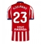 Moški Atletico Madrid Morten Hjulmand #23 Replika nogometni dresi Domači 2026-27 Kratek Rokav