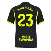 Moški Atletico Madrid Morten Hjulmand #23 Replika nogometni dresi Gostujoči 2026-27 Kratek Rokav