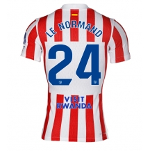 Moški Atletico Madrid Robin Le Normand #24 Replika nogometni dresi Domači 2025-26 Kratek Rokav