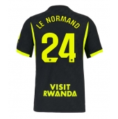 Moški Atletico Madrid Robin Le Normand #24 Replika nogometni dresi Gostujoči 2026-27 Kratek Rokav