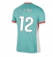 Moški Atletico Madrid Samuel Lino #12 Replika nogometni dresi Gostujoči 2024-25 Kratek Rokav