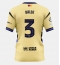 Moški Barcelona Alejandro Balde #3 Replika nogometni dresi Gostujoči 2025-26 Kratek Rokav