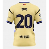 Moški Barcelona Dani Olmo #20 Replika nogometni dresi Gostujoči 2025-26 Kratek Rokav