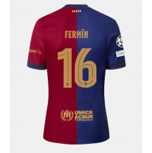 Moški Barcelona Fermin Lopez #16 Replika nogometni dresi Domači 2024-25 Kratek Rokav