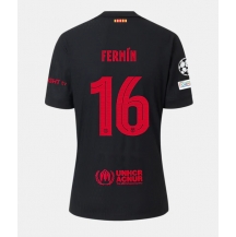 Moški Barcelona Fermin Lopez #16 Replika nogometni dresi Gostujoči 2024-25 Kratek Rokav