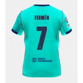 Moški Barcelona Fermin Lopez #7 Replika nogometni dresi Tretji 2026-27 Kratek Rokav