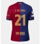 Moški Barcelona Frenkie de Jong #21 Replika nogometni dresi Domači 2024-25 Kratek Rokav