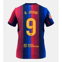 Moški Barcelona Gabriel Jesus #9 Replika nogometni dresi Domači 2026-27 Kratek Rokav