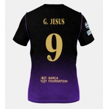 Moški Barcelona Gabriel Jesus #9 Replika nogometni dresi Gostujoči 2026-27 Kratek Rokav