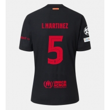 Moški Barcelona Inigo Martinez #5 Replika nogometni dresi Gostujoči 2024-25 Kratek Rokav