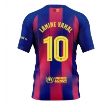 Moški Barcelona Lamine Yamal #10 Replika nogometni dresi Domači 2025-26 Kratek Rokav