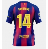 Moški Barcelona Marcus Rashford #14 Replika nogometni dresi Domači 2025-26 Kratek Rokav