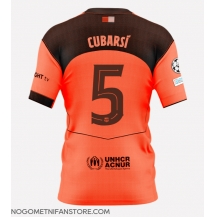 Moški Barcelona Pau Cubarsi #5 Replika nogometni dresi Tretji 2025-26 Kratek Rokav