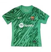 Moški Barcelona Vratar Replika nogometni dresi Gostujoči 2024-25 Kratek Rokav