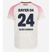 Moški Bayer Leverkusen Aleix Garcia #24 Replika nogometni dresi Gostujoči 2025-26 Kratek Rokav