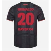 Moški Bayer Leverkusen Alejandro Grimaldo #20 Replika nogometni dresi Domači 2025-26 Kratek Rokav
