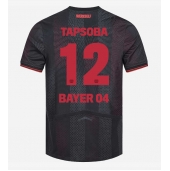 Moški Bayer Leverkusen Edmond Tapsoba #12 Replika nogometni dresi Domači 2025-26 Kratek Rokav