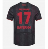 Moški Bayer Leverkusen Eliesse Ben Seghir #17 Replika nogometni dresi Domači 2025-26 Kratek Rokav