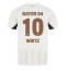 Moški Bayer Leverkusen Florian Wirtz #10 Replika nogometni dresi Gostujoči 2024-25 Kratek Rokav