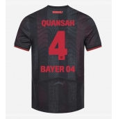 Moški Bayer Leverkusen Jarell Quansah #4 Replika nogometni dresi Domači 2025-26 Kratek Rokav