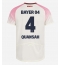 Moški Bayer Leverkusen Jarell Quansah #4 Replika nogometni dresi Gostujoči 2025-26 Kratek Rokav