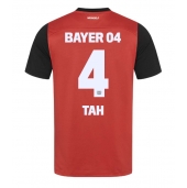 Moški Bayer Leverkusen Jonathan Tah #4 Replika nogometni dresi Domači 2024-25 Kratek Rokav