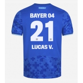 Moški Bayer Leverkusen Lucas Vazquez #21 Replika nogometni dresi Tretji 2025-26 Kratek Rokav