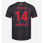 Moški Bayer Leverkusen Patrik Schick #14 Replika nogometni dresi Domači 2025-26 Kratek Rokav