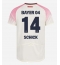 Moški Bayer Leverkusen Patrik Schick #14 Replika nogometni dresi Gostujoči 2025-26 Kratek Rokav