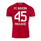 Moški Bayern Munich Aleksandar Pavlovic #45 Replika nogometni dresi Domači 2026-27 Kratek Rokav