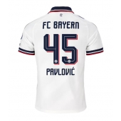 Moški Bayern Munich Aleksandar Pavlovic #45 Replika nogometni dresi Gostujoči 2026-27 Kratek Rokav