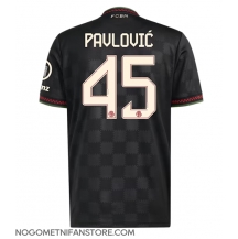 Moški Bayern Munich Aleksandar Pavlovic #45 Replika nogometni dresi Tretji 2025-26 Kratek Rokav