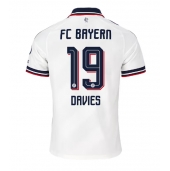 Moški Bayern Munich Alphonso Davies #19 Replika nogometni dresi Gostujoči 2026-27 Kratek Rokav