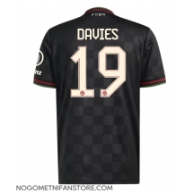 Moški Bayern Munich Alphonso Davies #19 Replika nogometni dresi Tretji 2025-26 Kratek Rokav