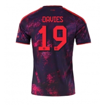 Moški Bayern Munich Alphonso Davies #19 Replika nogometni dresi Tretji 2026-27 Kratek Rokav
