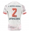 Moški Bayern Munich Dayot Upamecano #2 Replika nogometni dresi Gostujoči 2025-26 Kratek Rokav