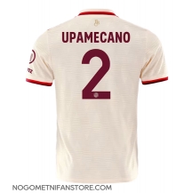 Moški Bayern Munich Dayot Upamecano #2 Replika nogometni dresi Tretji 2024-25 Kratek Rokav