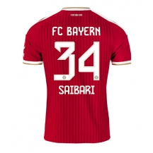 Moški Bayern Munich Ismael Saibari #34 Replika nogometni dresi Domači 2026-27 Kratek Rokav