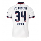 Moški Bayern Munich Ismael Saibari #34 Replika nogometni dresi Gostujoči 2026-27 Kratek Rokav