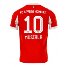 Moški Bayern Munich Jamal Musiala #10 Replika nogometni dresi Domači 2025-26 Kratek Rokav