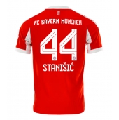 Moški Bayern Munich Josip Stanisic #44 Replika nogometni dresi Domači 2025-26 Kratek Rokav