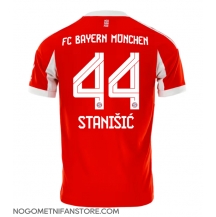 Moški Bayern Munich Josip Stanisic #44 Replika nogometni dresi Domači 2025-26 Kratek Rokav