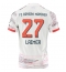 Moški Bayern Munich Konrad Laimer #27 Replika nogometni dresi Gostujoči 2025-26 Kratek Rokav