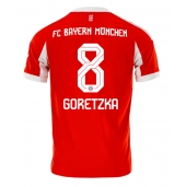 Moški Bayern Munich Leon Goretzka #8 Replika nogometni dresi Domači 2025-26 Kratek Rokav