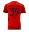 Moški Bayern Munich Mathys Tel #39 Replika nogometni dresi Domači 2024-25 Kratek Rokav