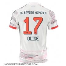 Moški Bayern Munich Michael Olise #17 Replika nogometni dresi Gostujoči 2025-26 Kratek Rokav