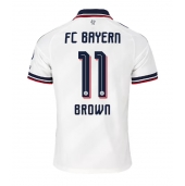 Moški Bayern Munich Nathaniel Brown #11 Replika nogometni dresi Gostujoči 2026-27 Kratek Rokav