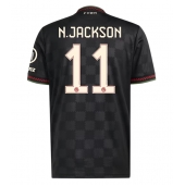 Moški Bayern Munich Nicolas Jackson #11 Replika nogometni dresi Tretji 2025-26 Kratek Rokav