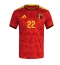 Moški Belgija Alexis Saelemaekers #22 Replika nogometni dresi Domači SP 2026 Kratek Rokav