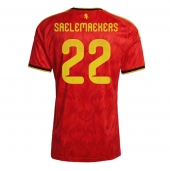 Moški Belgija Alexis Saelemaekers #22 Replika nogometni dresi Domači SP 2026 Kratek Rokav
